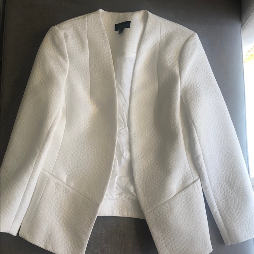 Topshop White Blazer Jacket 💕